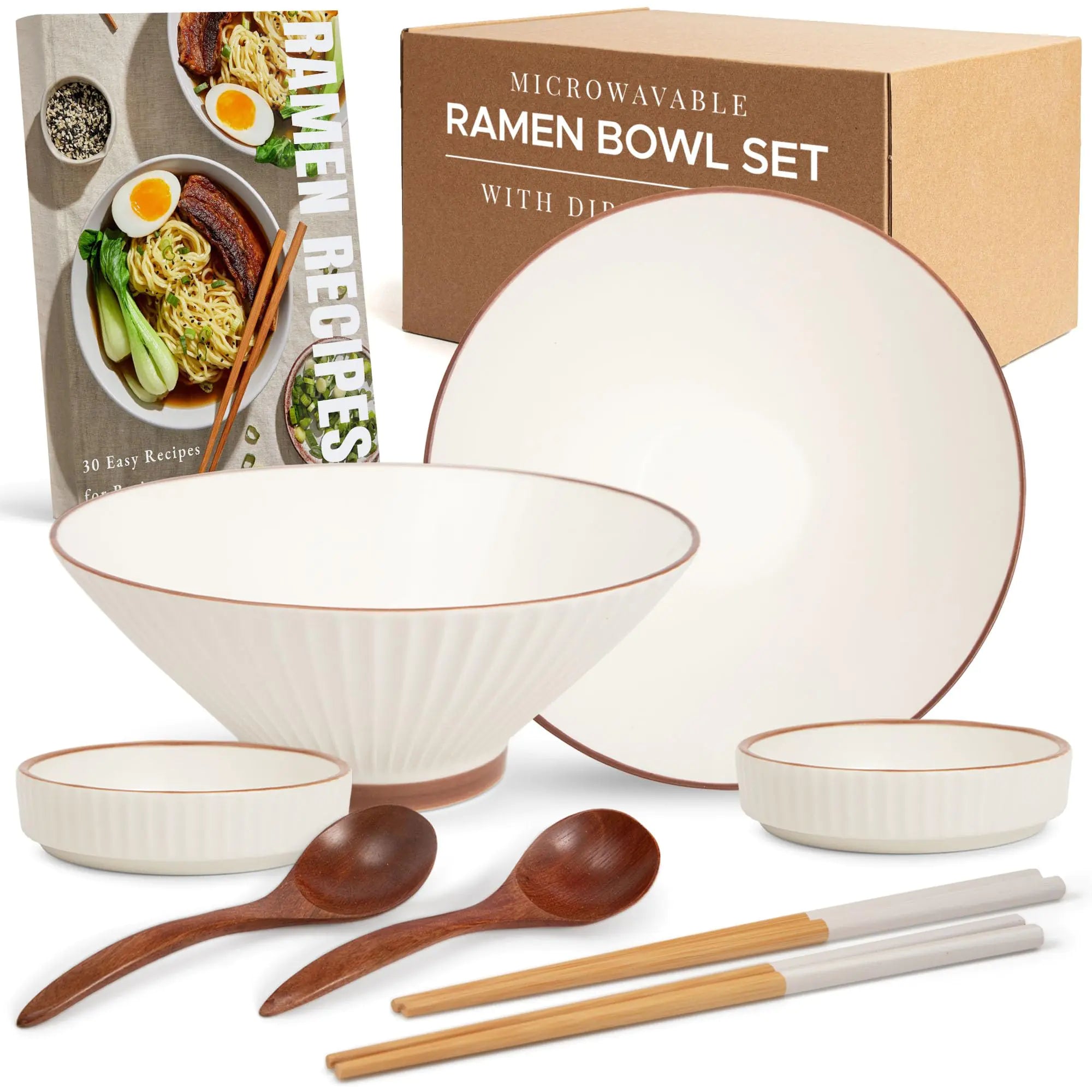 Ceramic Ramen Bowl Set